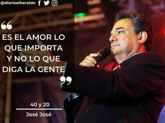 FOTOS: Las frases más románticas de las canciones de José José