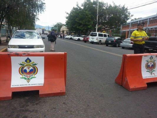 Todo listo para el carnaval de Tegucigalpa