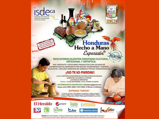 Exposición 'Honduras hecho a mano' en Tegucigalpa