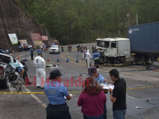Cada año aumentan los muertos por accidentes viales en Honduras