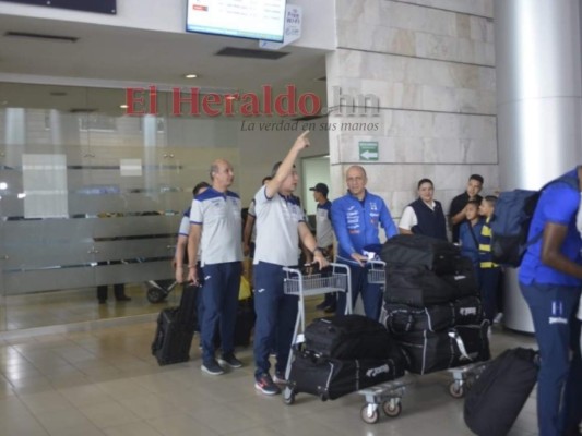 FOTOS: Selección de Honduras regresó bañada de plata a Tegucigalpa