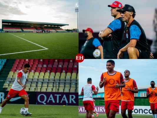 ¡Impecable! Así luce el estadio donde Olimpia enfrentará al Moengotapoe de Surinam