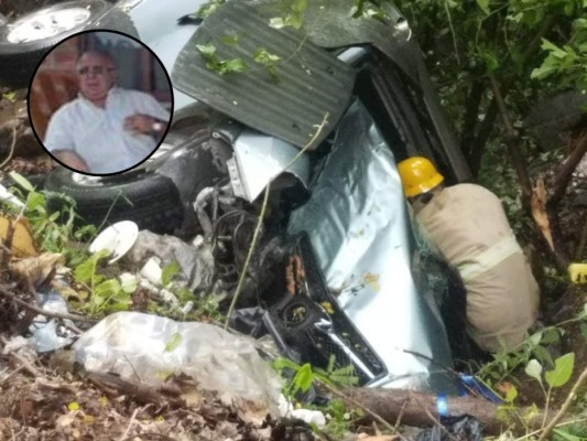 Extranjero muere en aparatoso accidente en carretera al sur de Honduras