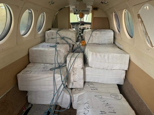 Las seis narcoavionetas interceptadas este 2020 en Gracias a Dios