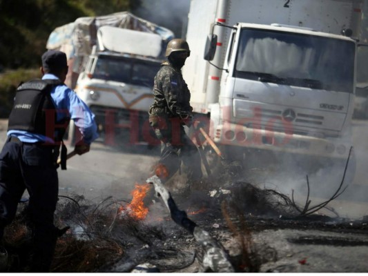 Las imágenes más impactantes que dejó la protestas de este viernes en Honduras