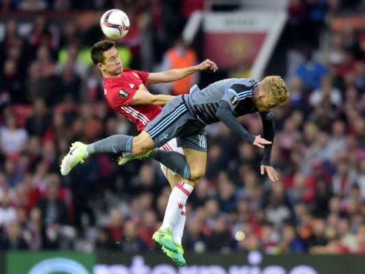 Mánchester United, finalista de Europa League tras sufrir ante el Celta