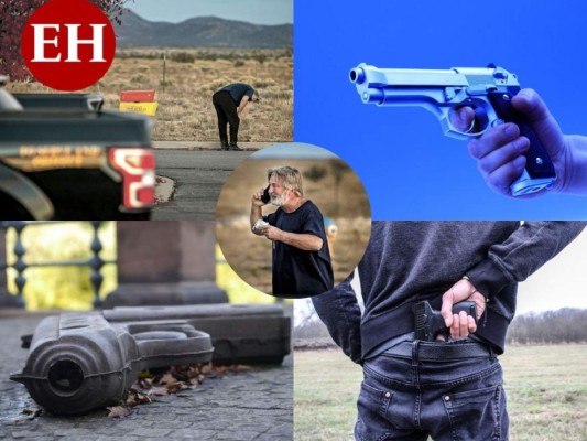 ¿Cómo se manipulan las armas en los sets de filmación?  