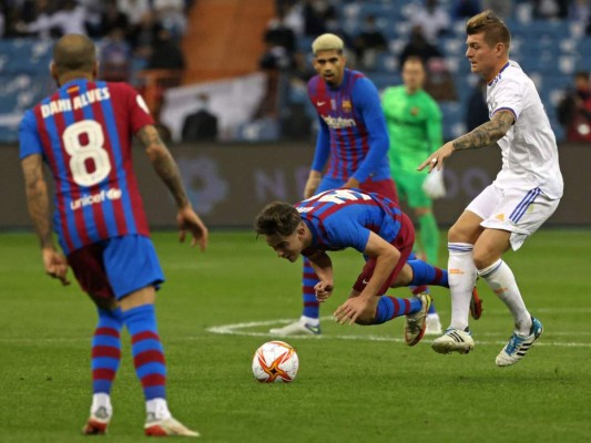 Euforia madridista y desilusión azulgrana: El clásico de Supercopa en imágenes