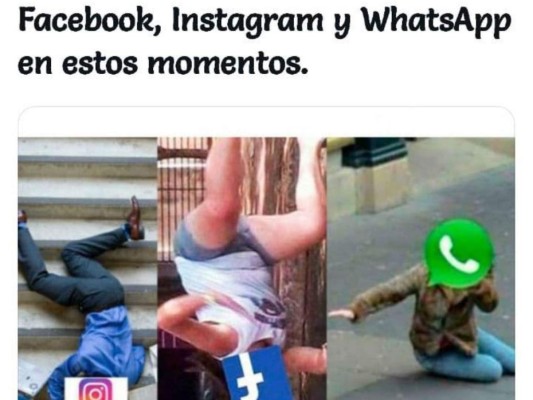 Caída de WhatsApp, Instagram y Facebook provoca divertidos memes