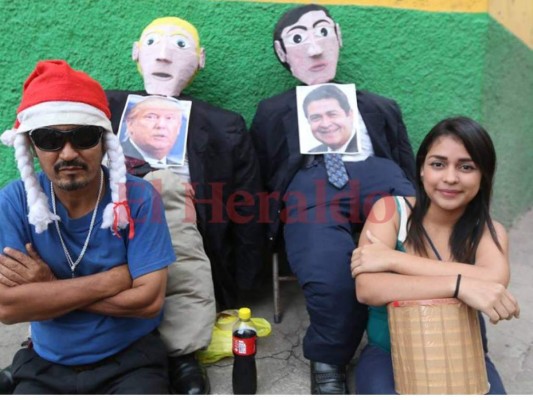 Creatividad y humor: Los mejores 'años viejos' en la capital de Honduras