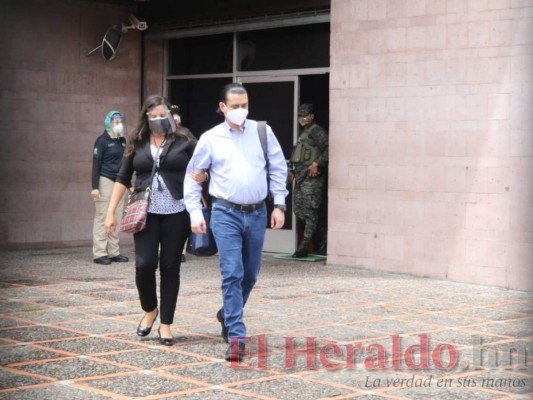 'Soy inocente': Marco Bográn tras declarar por compra de hospitales móviles