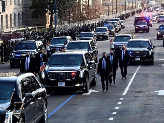 Así es 'La Bestia', la lujosa limusina que Joe Biden heredó de Trump