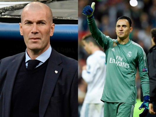 '¡Keylor nos ha dado la vida!', destaca Zinedine Zidane