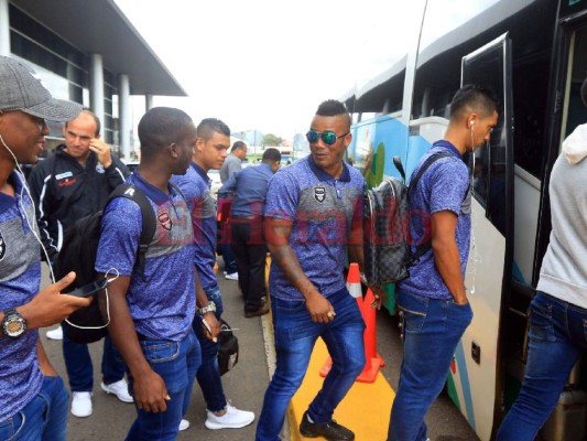 Tauro FC ya está en Tegucigalpa para enfrentar a Motagua