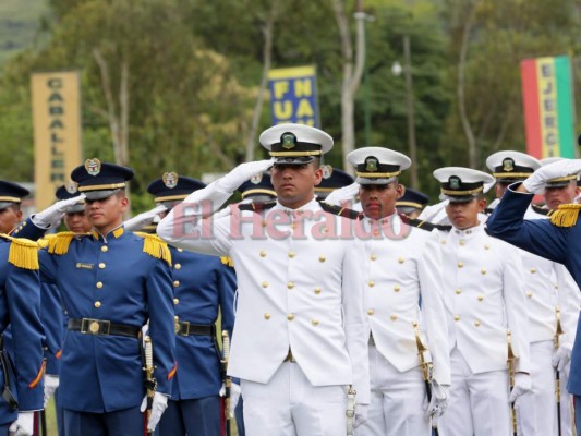 La institución castrense está compuesta de tres fuerzas: la Fuerza Ejército, Fuerza Aérea Hondureña (FAH) y la Fuerza Naval. (Foto: El Heraldo)