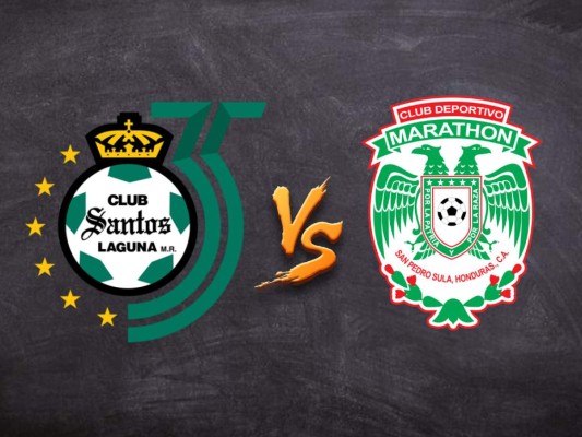 Concacaf Champions League: El Marathón se enfrentará al Santos Laguna de México