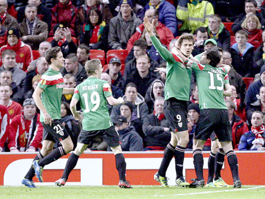 El Athletic de Bilbao logra histórico triunfo sobre el Manchester United en Old Trafford
