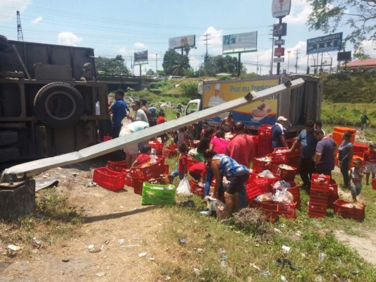 Accidentes de tránsito a la orden del día en carreteras de Honduras esta Semana Santa
