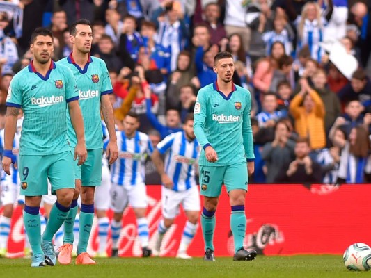 Barcelona empató ante la Real Sociedad y deja el campo libre al Real Madrid
