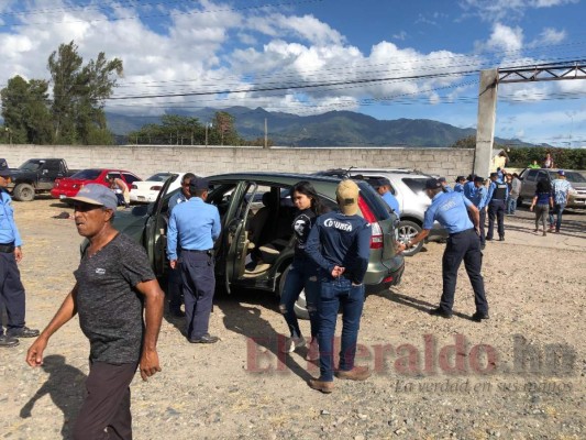 FOTOS: Extremas medidas de seguridad en el Carlos Miranda para Motagua vs Real Sociedad