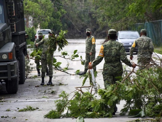 Huracán Zeta impactó el sur de EEUU degradado a tormenta tropical