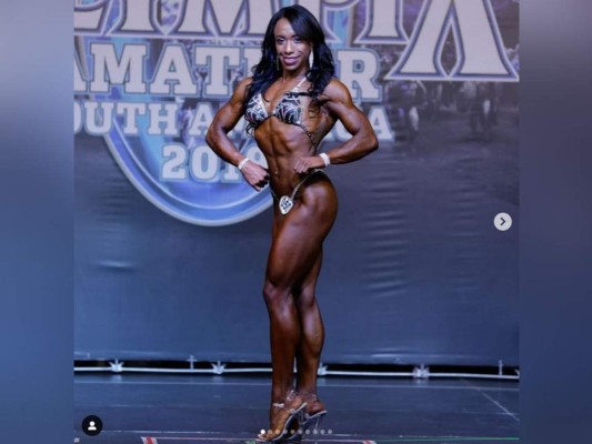FOTOS: Así es Ivonne Ponce, la reina del fisicoculturismo profesional en Honduras