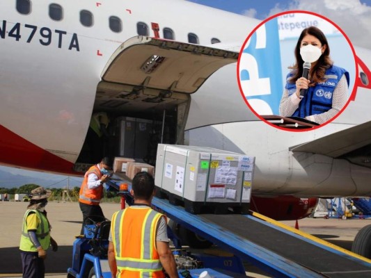 Piedad Huerta: 'Este día marca un hito en la lucha contra la pandemia en Honduras'