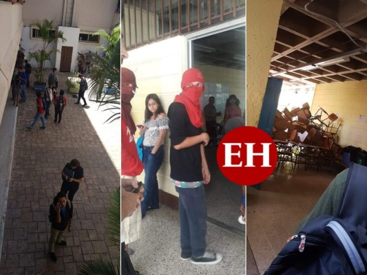 Se agudiza crisis en la UNAH: edificios tomados y sigue en peligro el segundo período