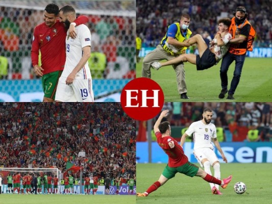 Histórico partido de CR7: Los mejores momentos del partido entre Francia y Portugal (Fotos)