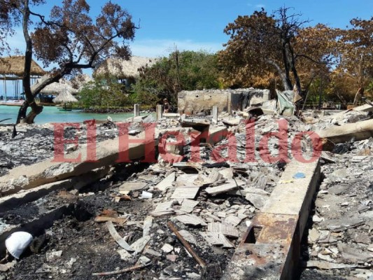 Informe señala que incendio en centro turístico de Roatán fue accidente