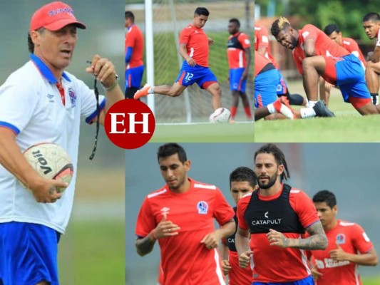 FOTOS: Así transcurrió el entrenamiento de Olimpia previo al duelo ante Herediano de Costa Rica