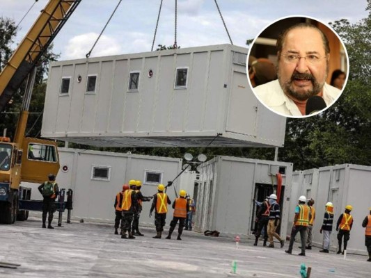 Adolfo Facussé: hospitales móviles tienen defectos porque no fueron hechos por especialistas