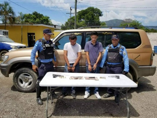 Caen supuestos integrantes de la MS-13 en Yoro