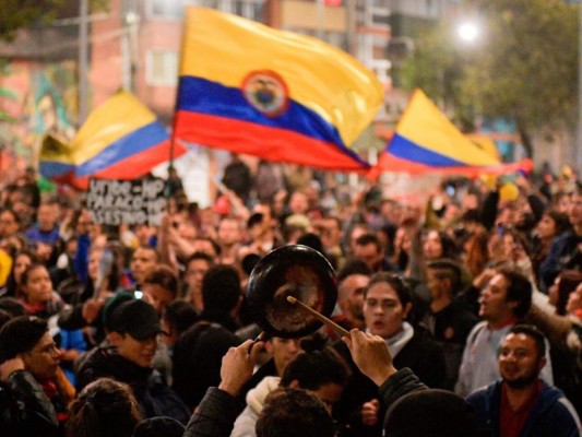 FOTOS: Impactantes imágenes de las tensas protestas en Colombia