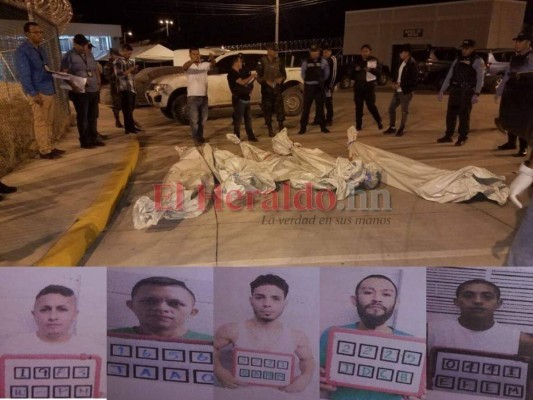 FOTOS: Ellos son los cinco reclusos que fueron asesinados en cárcel La Tolva