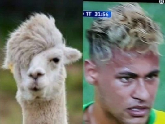 Los mejores memes sobre el nuevo peinado de Neymar jr en las redes sociales