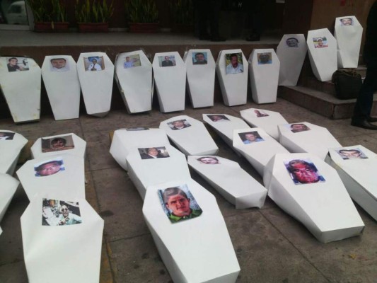 Honduras: 65 comunicadores han sido asesinados hasta la fecha