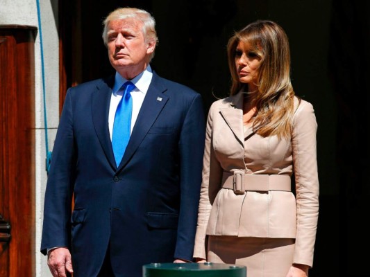 Donald Trump se reúne con líderes de instituciones de la UE en Bruselas