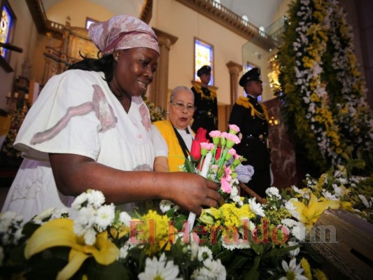 FOTOS: Así rindió honor la Pastoral Garífuna a la Virgen de Suyapa
