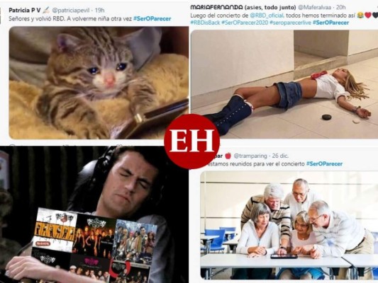 Los mejores memes que dejó el concierto 'Ser o parecer' de RBD