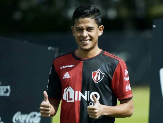 Cristian Cálix es convocado por el Atlas para partido de Copa MX ante Pumas