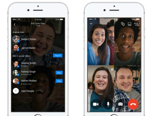Aprovecha las videollamadas grupales de Facebook Messenger