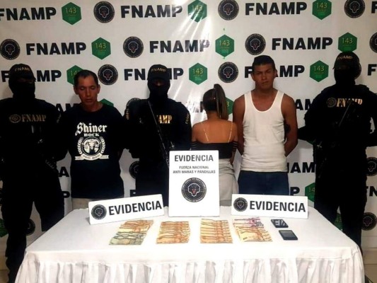 Capturan a tres miembros de la pandilla 18 por delito de extorsión&nbsp;&nbsp;