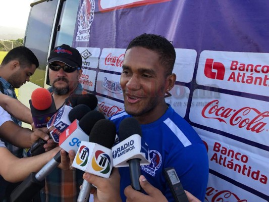 FOTOS: Así fue el regreso de Brayan Beckeles a los entrenamientos de Olimpia