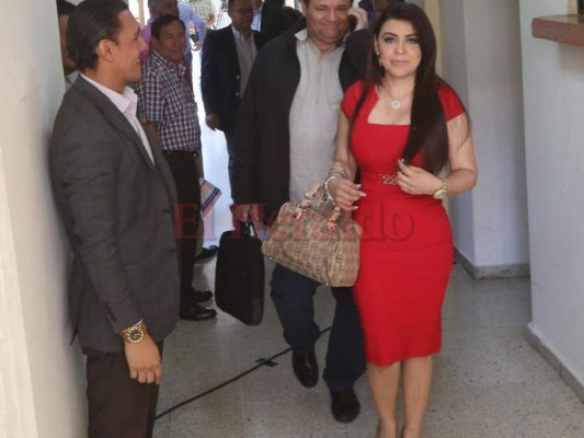 Así llegó la diputada Sobeyda Andino a la elección de la Bancada Liberal