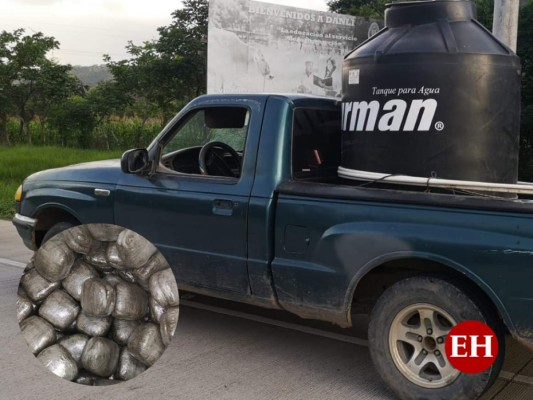 Capturan a hombre que transportaba droga dentro de un tanque de agua en El Paraíso&nbsp;&nbsp;