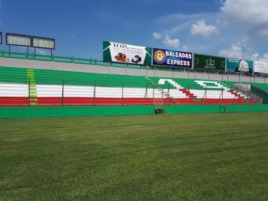 FOTOS: Así son las mejoras que le hicieron al estadio Yankel Rosenthal, sede de Marathón en San Pedro Sula
