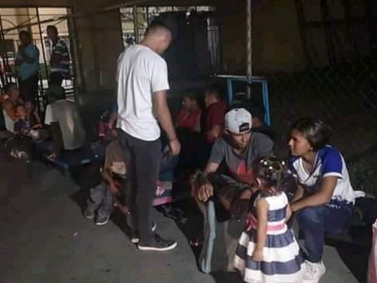 Las primeras imágenes que deja la caravana de hondureños que partió hacia EEUU