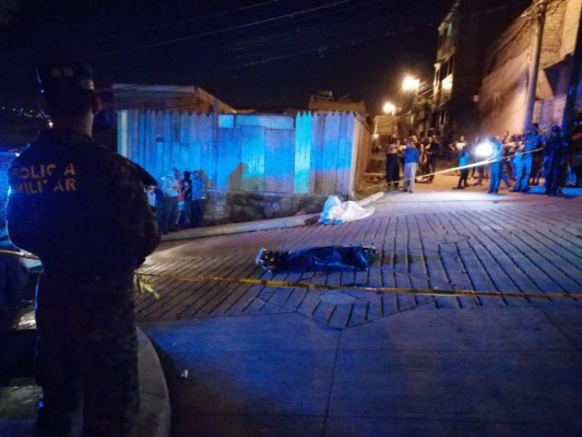 Matan a dos personas en la colonia Perpetuo Socorro de la capital de Honduras