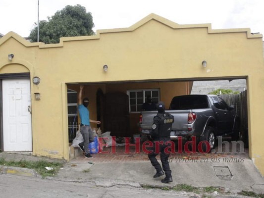 Fotos del decomiso de marihuana que sería distribuida en la capital